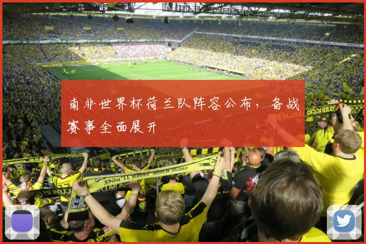 南非世界杯荷兰队阵容公布，备战赛事全面展开